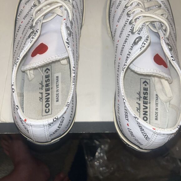 Size 10 - Converse Chuck 70 Ox White Black Beige main image 5